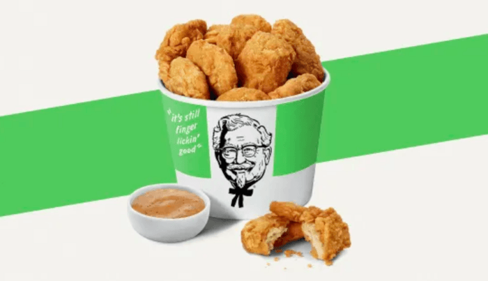 kfc artificial meat
