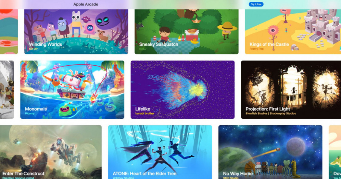 best apple arcade games