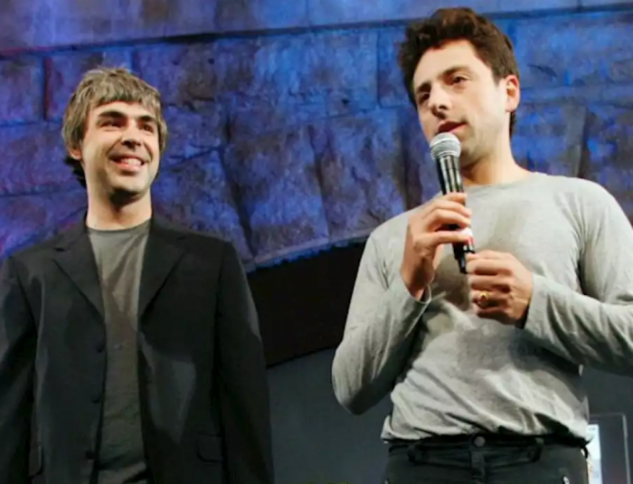 Larry Page and Sergey Brin