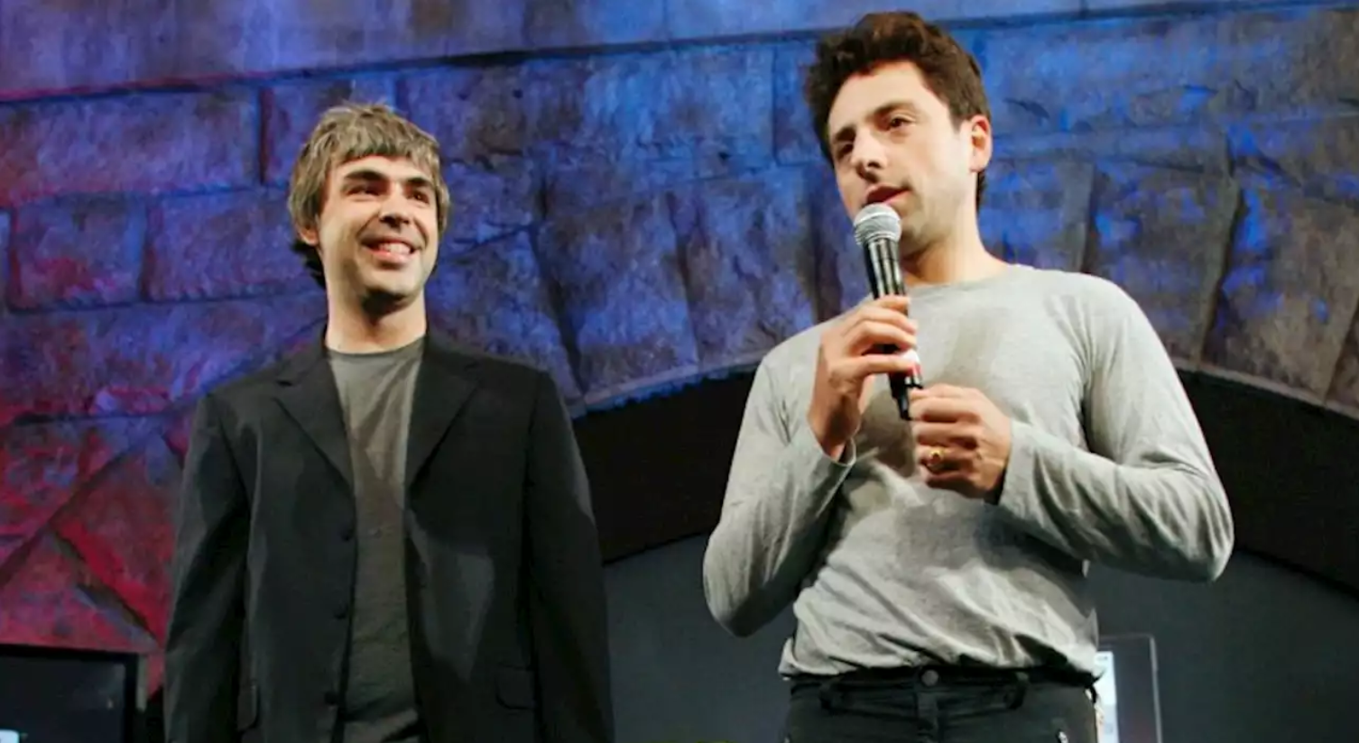 Larry Page and Sergey Brin